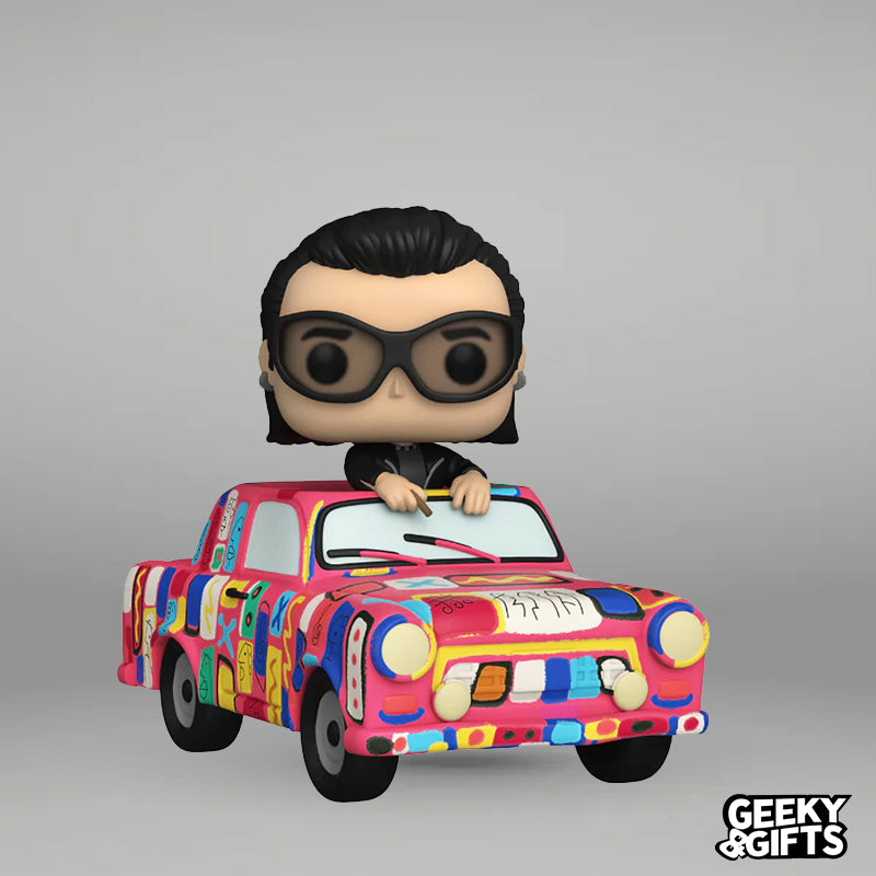 Funko Pop Rides: U2 Zoo Tv - Bono with Achtung Car Baby 293