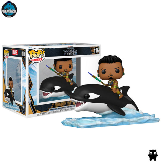 Funko Pop Rides Namor with Orca 116