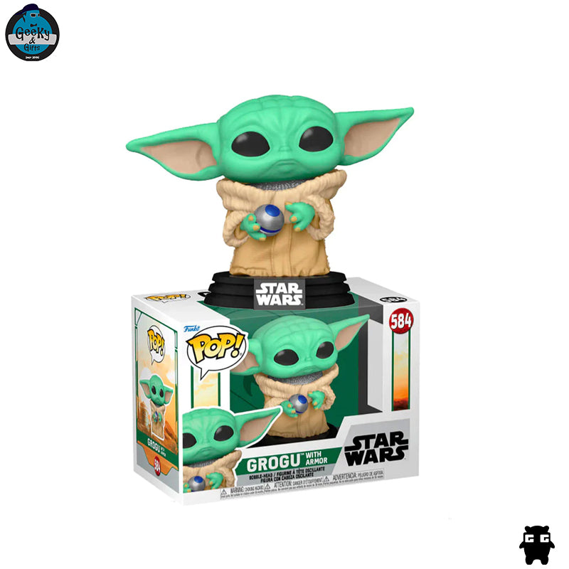 Funko Pop Grogu With Armor 584