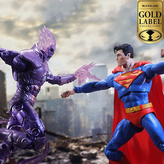 McFarlane DC Multiverse: DC Action Comics - Atomic Skull VS Superman - Gold Label 2 Pack