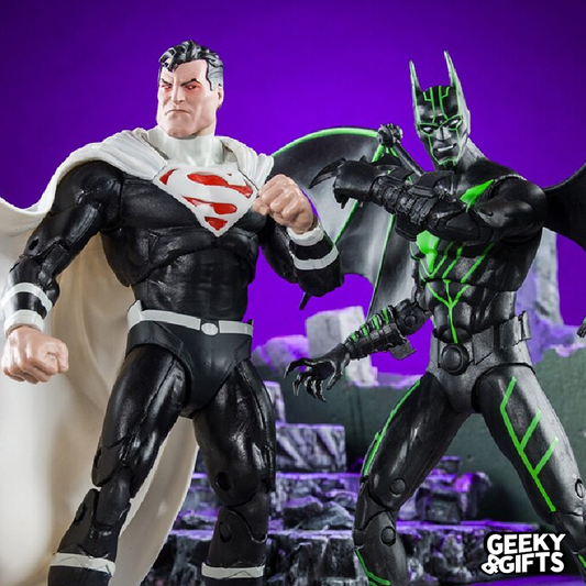 Mcfarlane DC Multiverse: Batman Beyond 2.0 - Batman Beyond Vs Justice Lord Superman - 2 Pack
