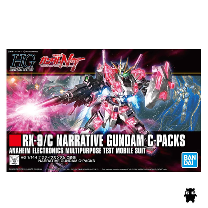 Bandai HG 1/144 Model Kit RX 9 Narrative Gundam C Packs