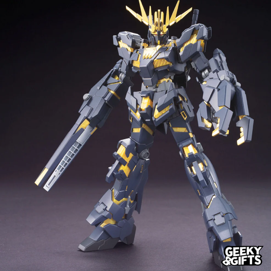 Bandai HG Model Kit Mobile Suit Gundam RX 0 Unicorn Gundam 02 Banshee