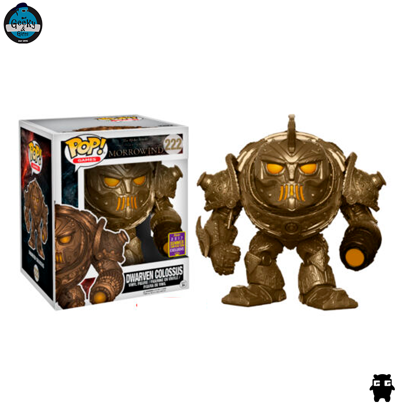 Funko Pop Dwarven Colossus Elder Scrolls Morrowind 222