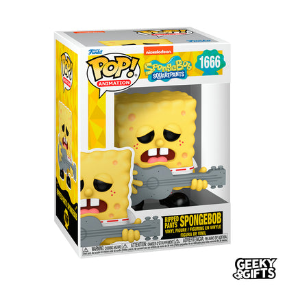 Preventa Funko Pop Animation: Bob Esponja - Bob Esponja con Guitarra 1666