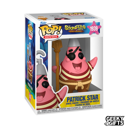 Funko Pop Movies: Bob Esponja En busca de los pantalones cuadrados - Patricio 1939