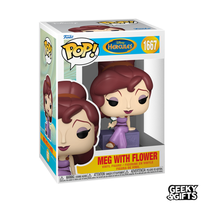 Funko Pop Disney: Hercules - Meg con Flor 1667