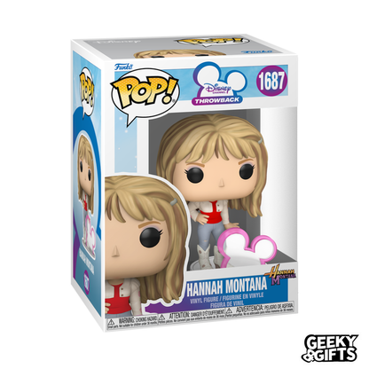 Funko Pop Disney: Hannah Montana - Hannah con Iconos de Disney 1687