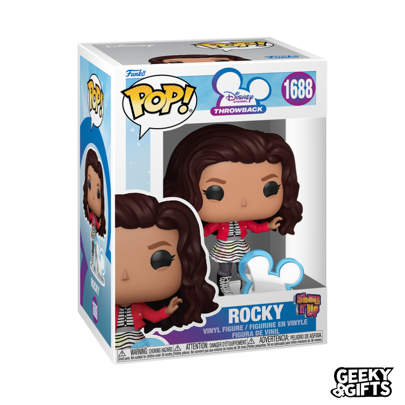 Funko Pop Disney: Shake It Up - Rocky con Iconos de Disney 1688
