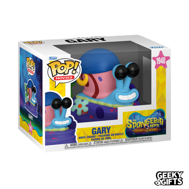 Funko Pop Movies: Bob Esponja En busca de los pantalones cuadrados - Gary 1940