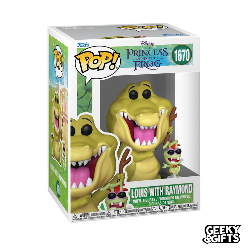 Funko Pop & Buddy: Tiana La princesa y el sapo - Louis con Raymond 1670