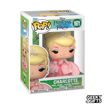 Funko Pop Disney: Tiana La princesa y el sapo - Charlotte 1671