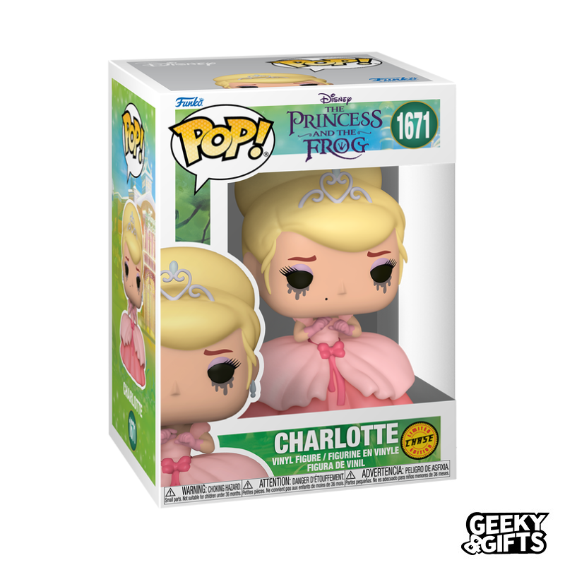 Funko Pop Disney: Tiana La princesa y el sapo - Charlotte CHASE 1671