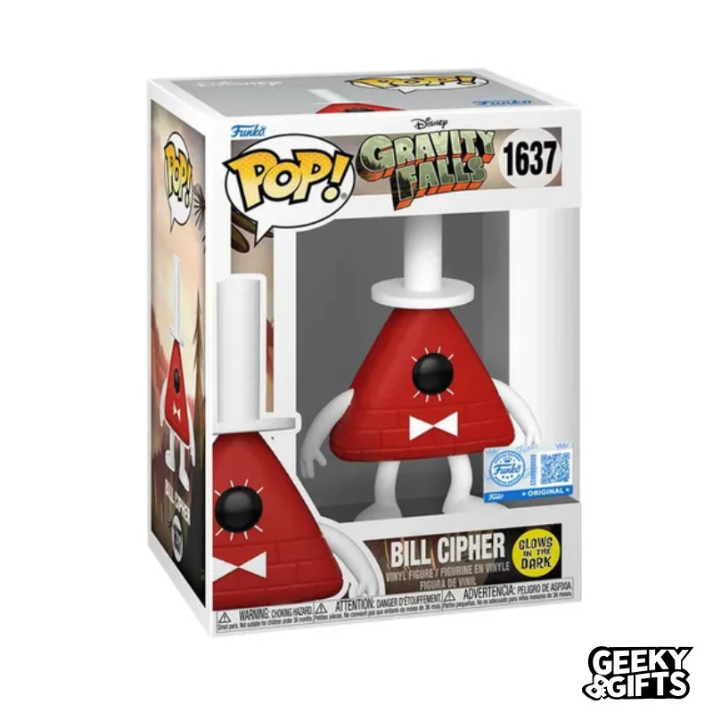 Funko Pop Disney: Gravity Falls - Bill Cipher Glow Exclu