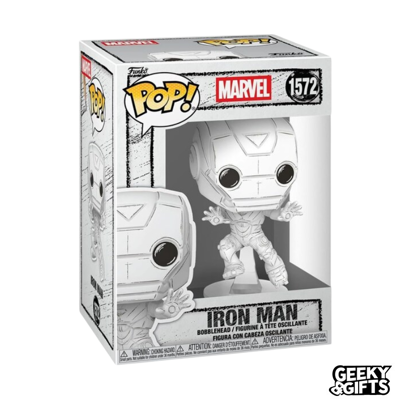 Funko Pop Marvel: Marvel Sketched - Iron Man 1572