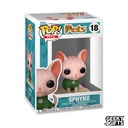 Funko Pop Pets: Mascotas 3 - Sphinx Cat 18