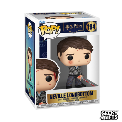 Funko Pop Movies: Harry Potter- Neville Longbottom con Espada 194