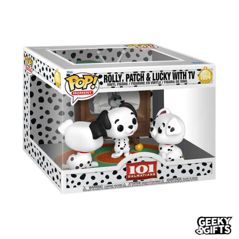 Funko Pop Moments: Disney 101 Dalmatas - Cachorros 1664