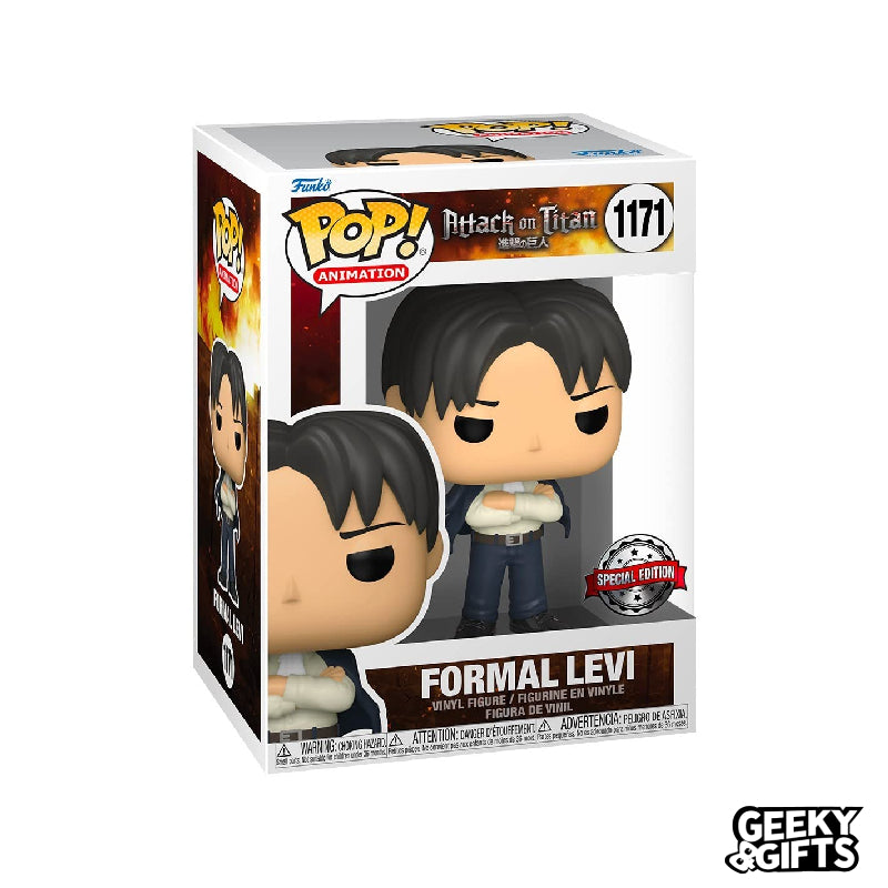 Funko Pop Animation: Attack on Titan - Formal Levi 1171 SE