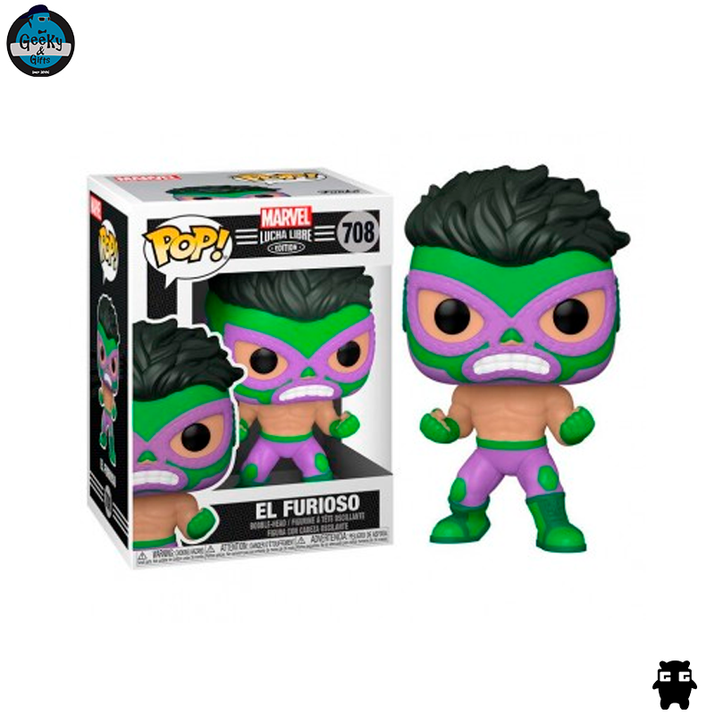 Funko Pop Marvel Lucha Libre El Furioso 708