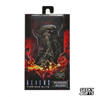 Neca Action Figure: Aliens Fireteam Elite - Runner Alien 7 Pulgadas