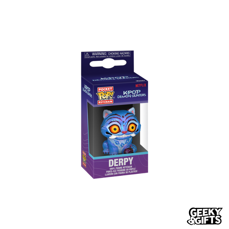 Funko Pop Keychain: KPop Demon Hunters - Derpy Llavero