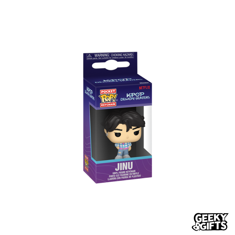 Funko Pop Keychain: KPop Demon Hunters - Jinu Llavero