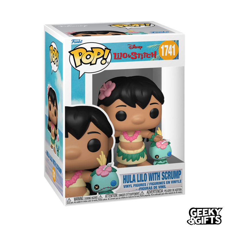 Funko Pop & Buddy: Lilo y Stitch - Hula Lilo con Scrump 1741