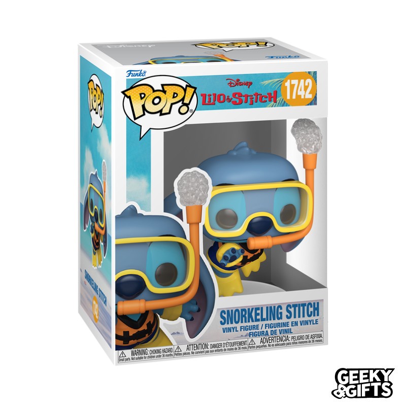 Funko Pop Disney: Lilo y Stitch - Stitch con Snorkel 1742