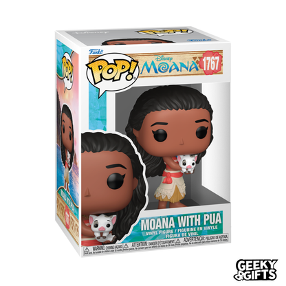 Funko Pop Disney: Moana S3 - Moana con Pua 1767