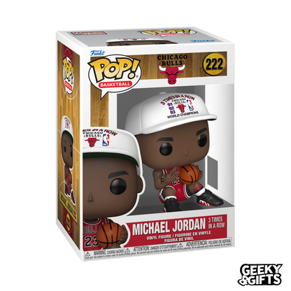 Funko Pop NBA: Chicago Bulls - Michael Jordan 3x in a Row 222