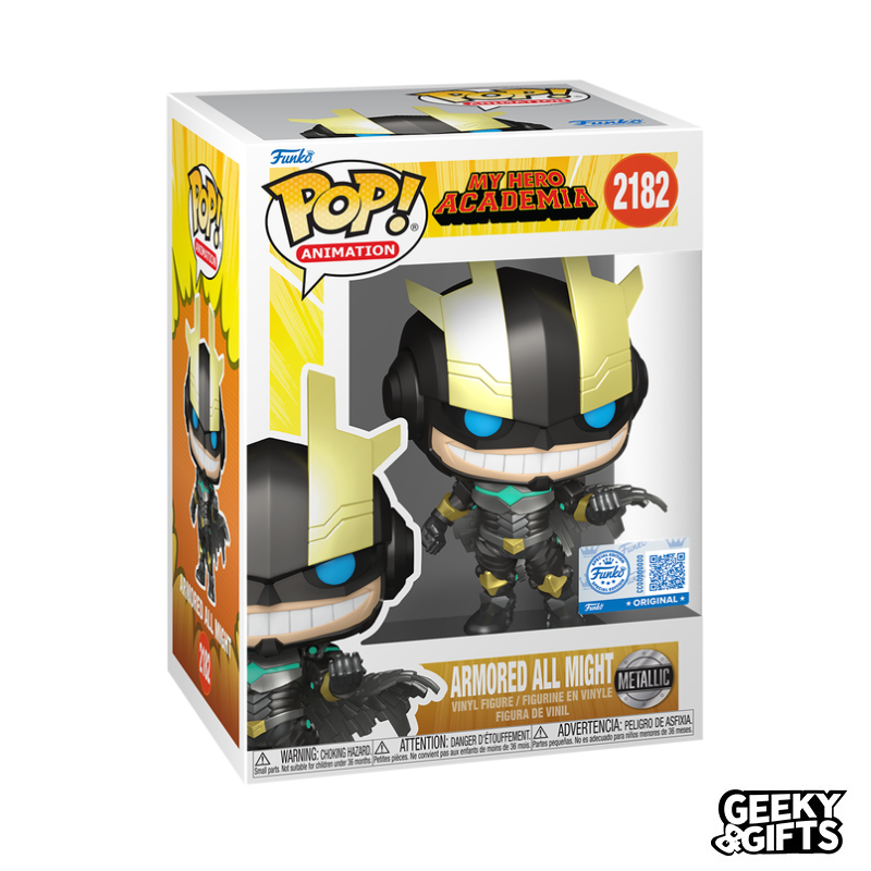 Funko Animation: My Hero Academia - Armadura All Might Exclu 2182