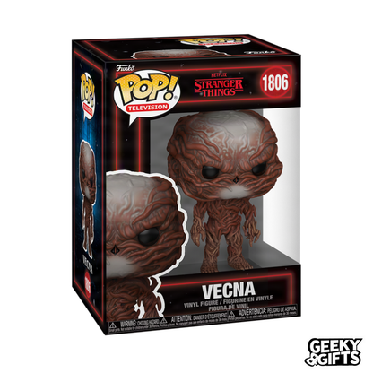 Funko Pop Television: Stranger Things 5 - Vecna Quemado 1800