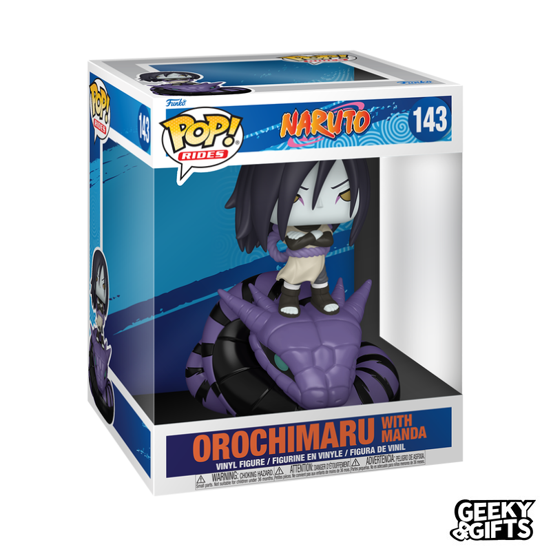 Funko Pop Animation: Naruto Classic - Orochimaru con Manda 143