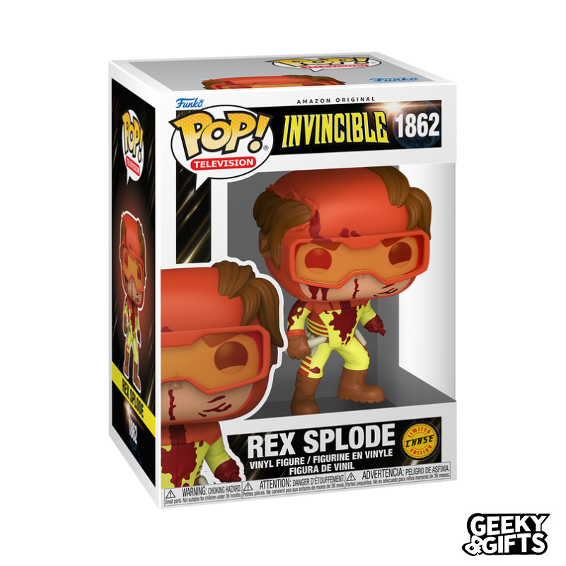 Funko Pop Animation: Invincible - Rex Splode 1862 Chase