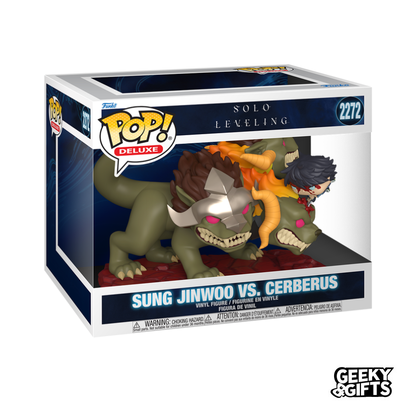 Funko Pop Deluxe: Solo Leveling - Jinwoo Vs Cerberus 2272