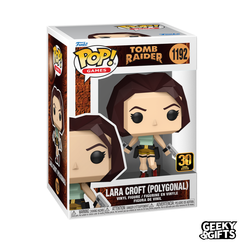 Funko Pop Games: Tomb Raider - Lara Croft Poligonos 1192