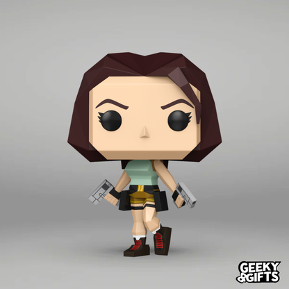 Funko Pop Games: Tomb Raider - Lara Croft Poligonos 1192