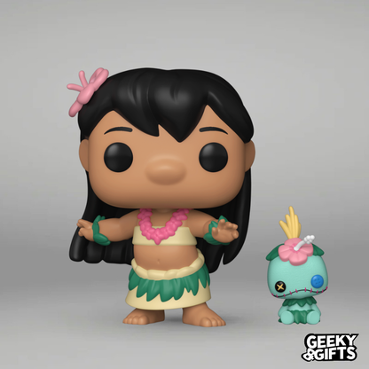 Funko Pop & Buddy: Lilo y Stitch - Hula Lilo con Scrump 1741