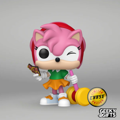 Funko Pop Games: Sonic The Hedgehog - Amy Rose 1171 Chase