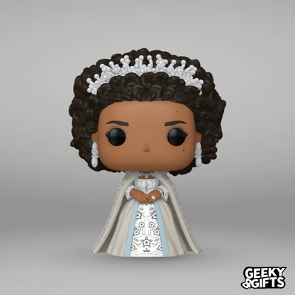 Funko Pop Television: Bridgerton La Reina Charlotte - Reina Charlotte Vestido Real