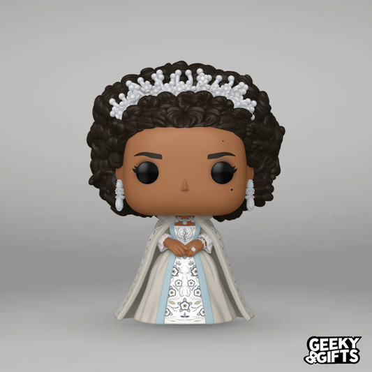 Funko Pop Television: Bridgerton La Reina Charlotte - Reina Charlotte Vestido Real