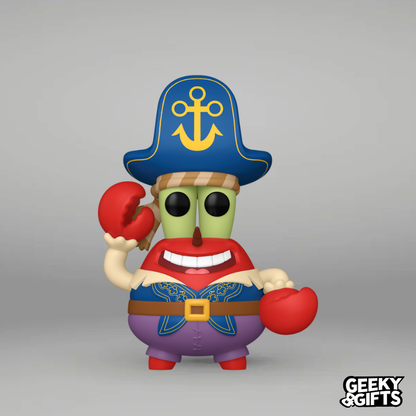 Funko Pop Movies: Bob Esponja En busca de los pantalones cuadrados - Don Cangrejo 1942