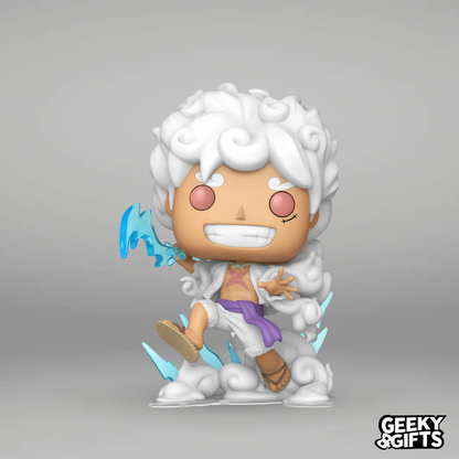 Funko Pop Animation: One Piece - Monkey D Luffy Gear 5 con Rayo Glow Exclu 2177