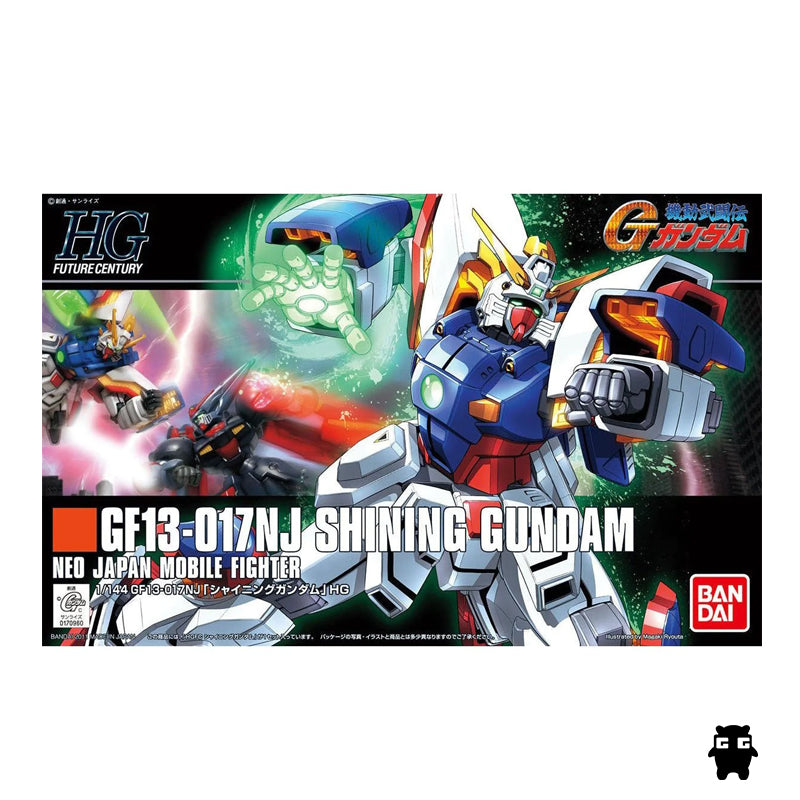 Bandai Model Kit Gunpla High GF13 017NJ Shining Gundam 1/144