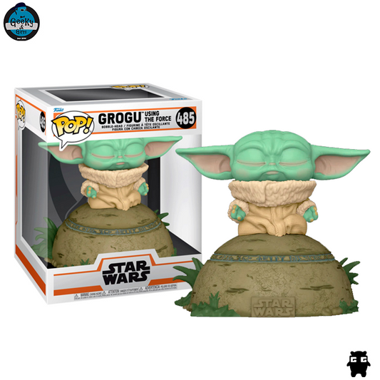 Funko Pop Star Wars Grogu Using the Force 485