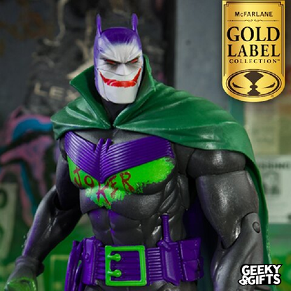 Mcfarlane DC Multiverse: Batman White Knight Jokerized - Gold Label