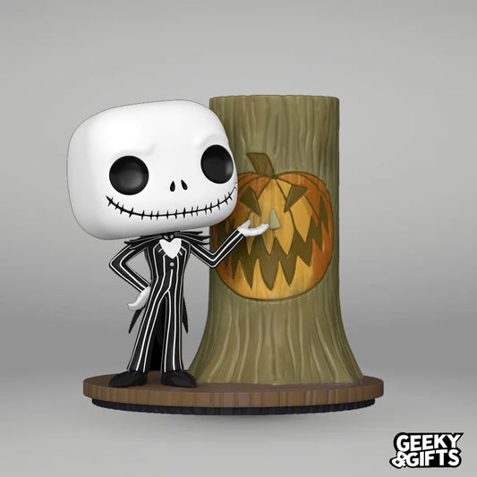 Funko Pop Deluxe Disney Jack Skellington With Halloween Door 1361