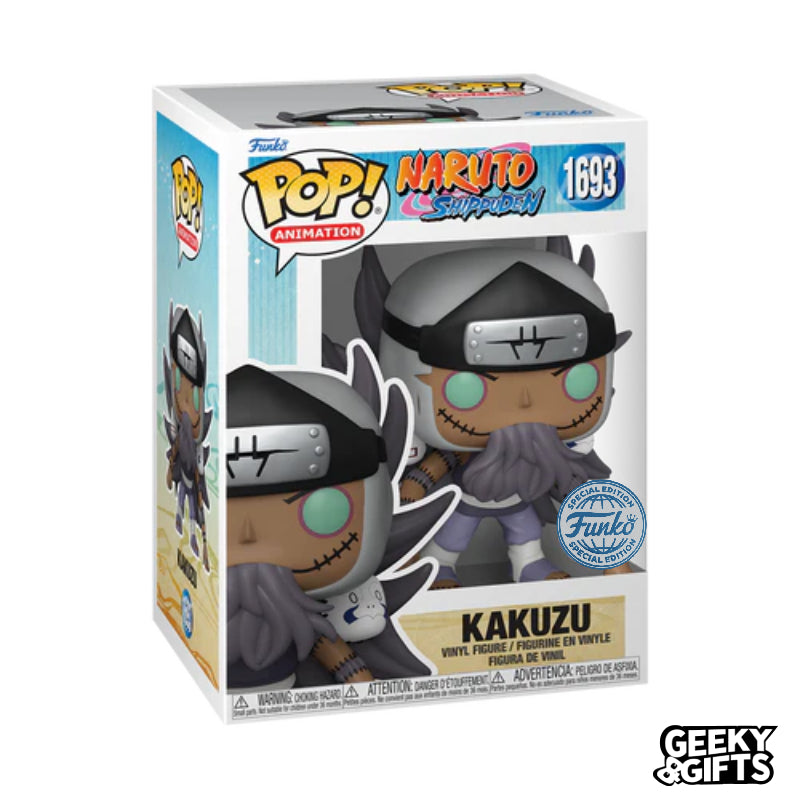 Funko Pop Animation: Naruto Shippuden - Kakuzu Earth Grudge 1693