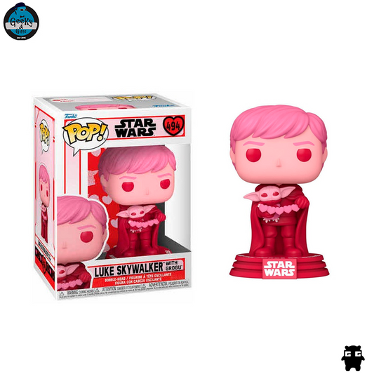 Funko Pop Star Wars Luke Skywalker With Grogu 494